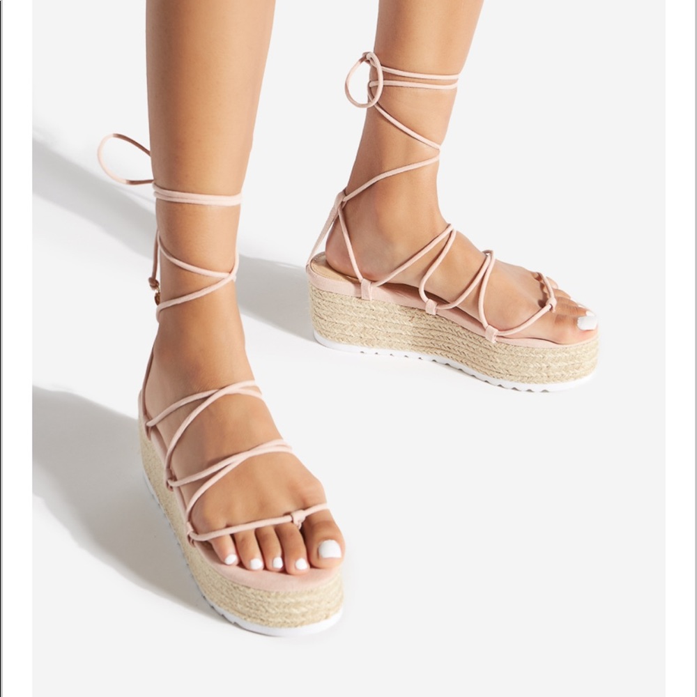 Blush Pink Espadrilles